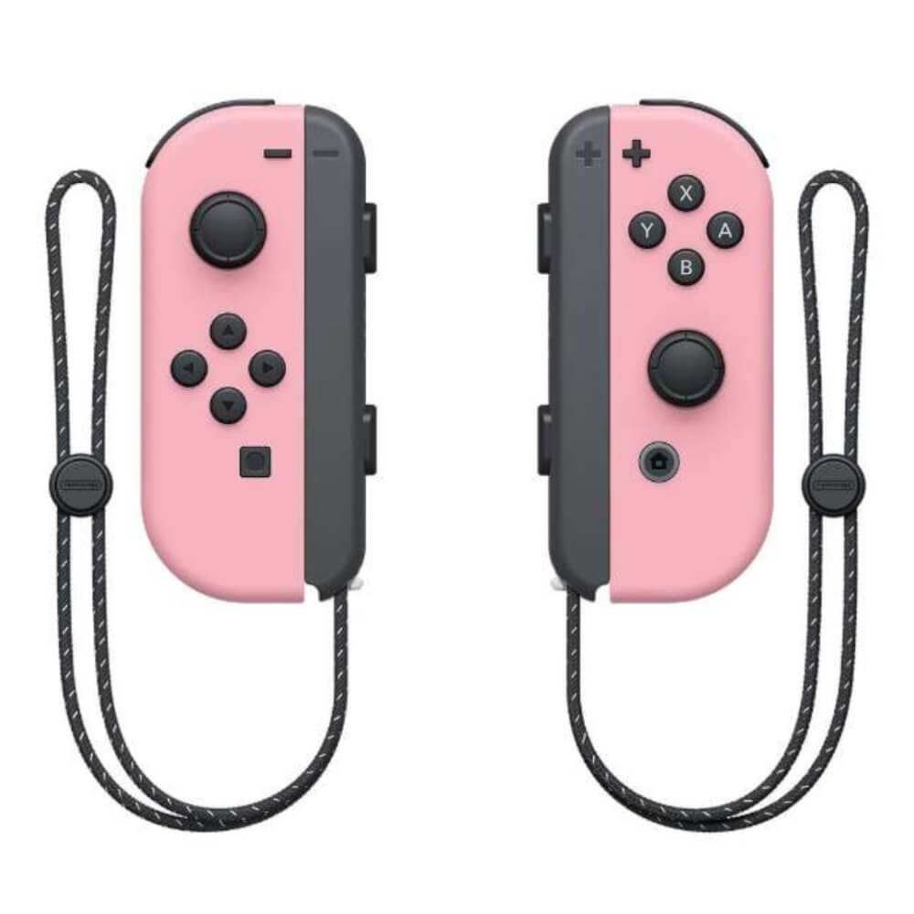  จอยเกมไร้สาย Nintendo Switch Joy Controller สีชมพูพาสเทล